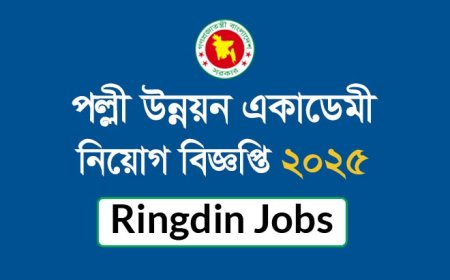 পল্লী উন্নয়ন একাডেমী নিয়োগ ২০২৫