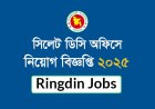 সিলেট জেলা প্রশাসকের কার্যালয়ে নিয়োগ বিজ্ঞপ্তি ২০২৫