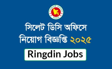 সিলেট জেলা প্রশাসকের কার্যালয়ে নিয়োগ বিজ্ঞপ্তি ২০২৫