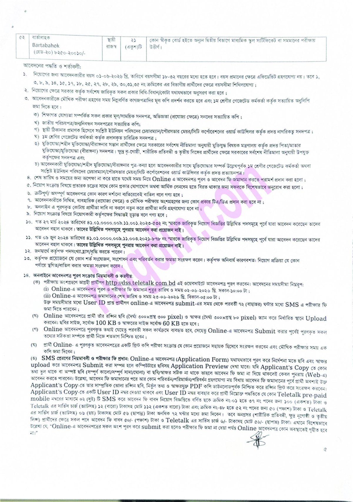 dss job circular 2026